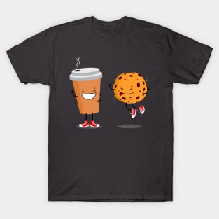 Coffee and cookie. T-Shirt